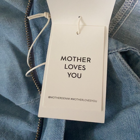 NWT!! Mother The Cut It Out Jumpsuit in Songbird - Picture 9 of 11